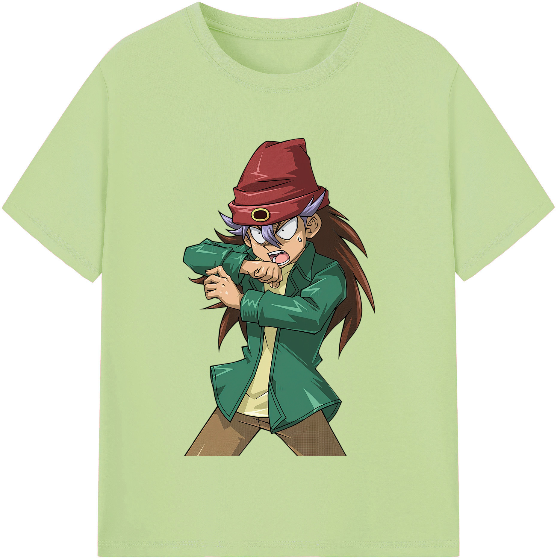 （画像用） 遊☆戯☆王 Yu-Gi-Oh! 綿100％半袖Tシャツ（フロントプリント）